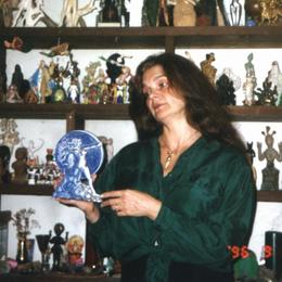 Morning Glory with her early Goddess collection